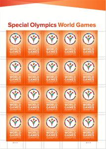 Special Olympics World Games Sheet